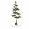 6′ Potted Cedar Tree 390Lvs